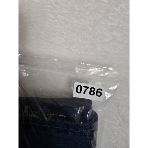 American Eagle Mens 42x32 Jeans Original Bootcut Dark Wash Denim Pants 0786 - Picture 10 of 10